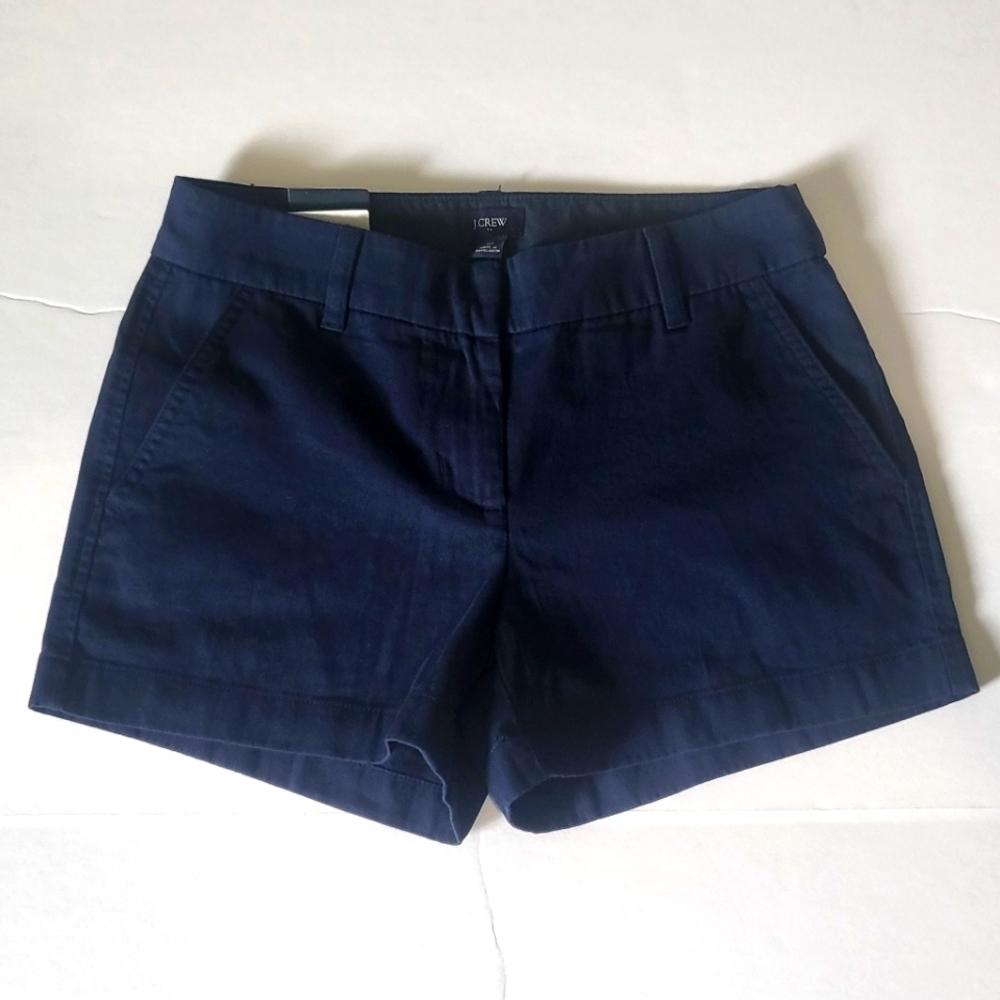 J.Crew 3½ Navy Blue Shorts New